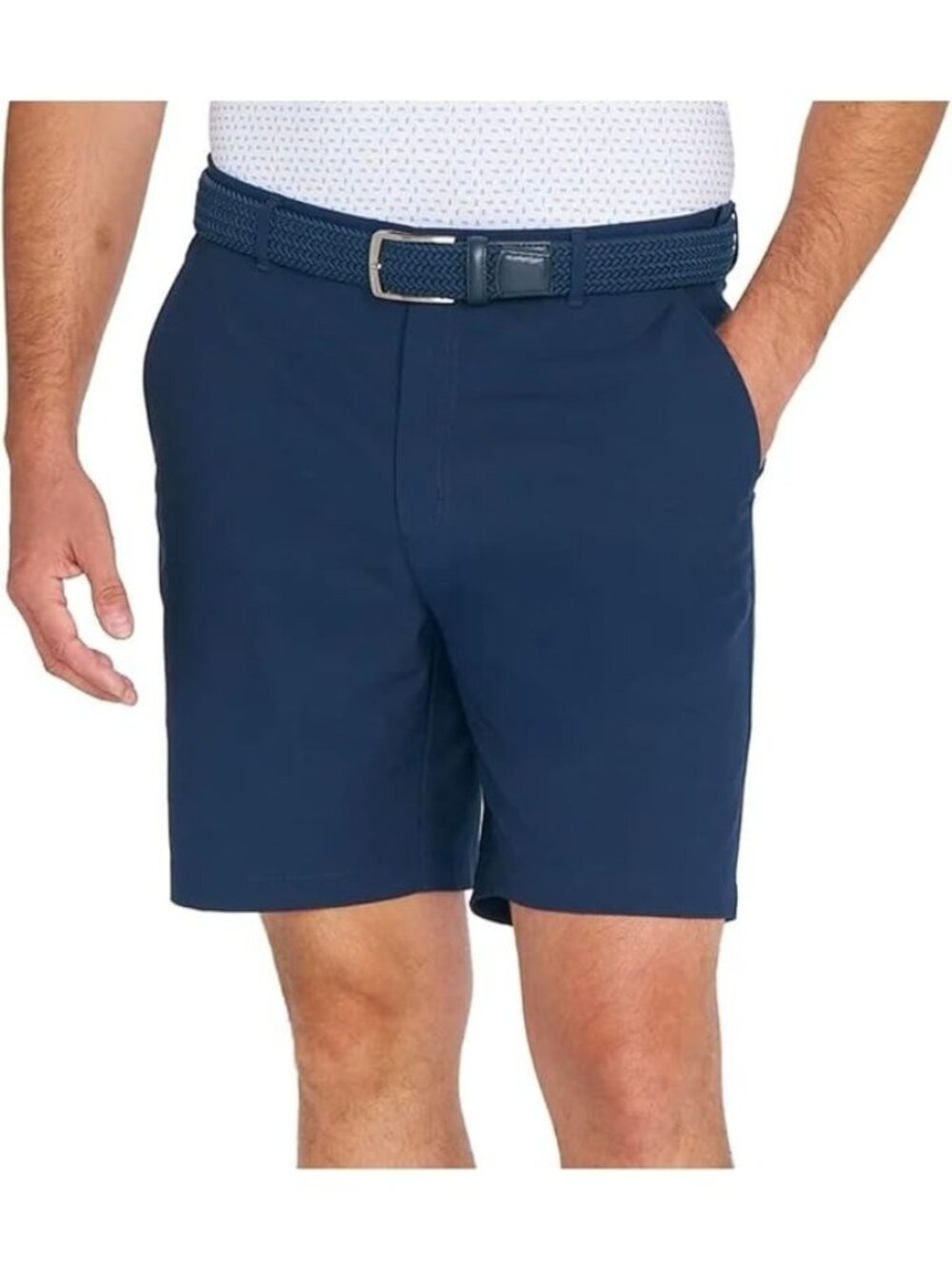 NWT Greg Norman Stretch Men's 30 Blue Performance Flex Shorts